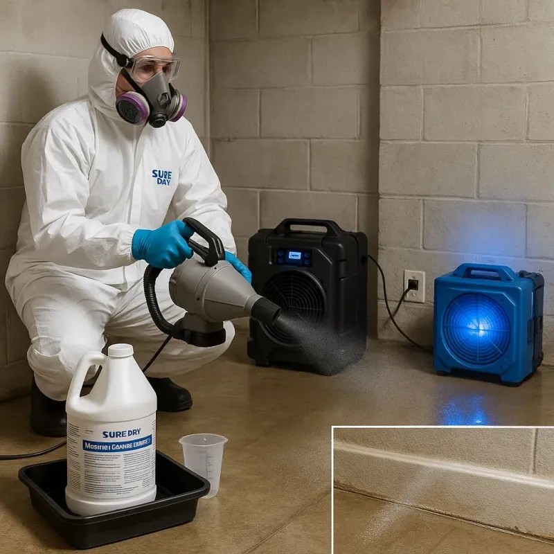 Sanitization and Odor Removal process in East Norwalk, CT